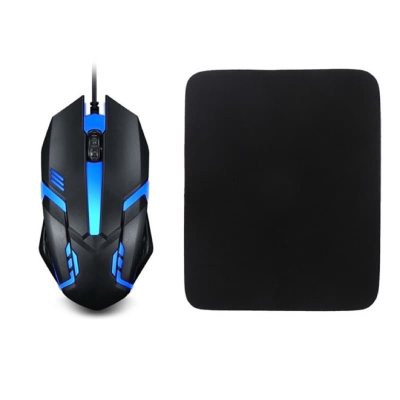 Mouse RGB com Mousepad Promoção