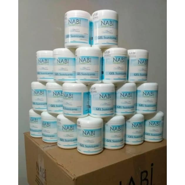 Caixa fechada de 50 unidades Gel Suavizante 250G Nabi Cosméticos para Revendedores