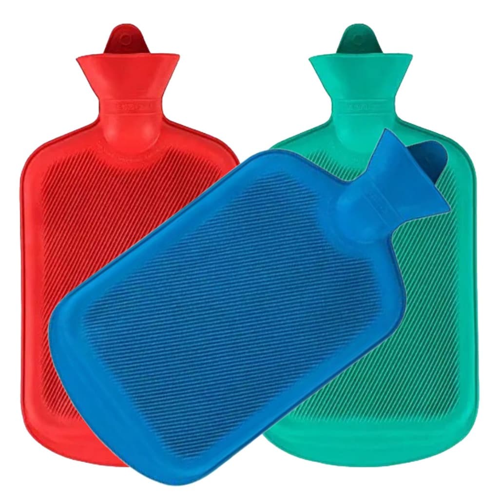03 Bolsa De Água Quente Térmica Grande Compressa Cólica