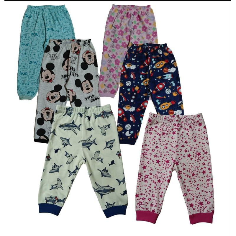 Calça Mijão Malha Bebê Menino Menina