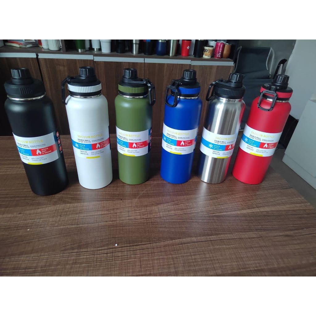 1200ML Garrafa Térmica espacial de academia 1200ML De Aço Inoxidável Quente & Frio Com Isolamento Térmico De Grande Capacidade