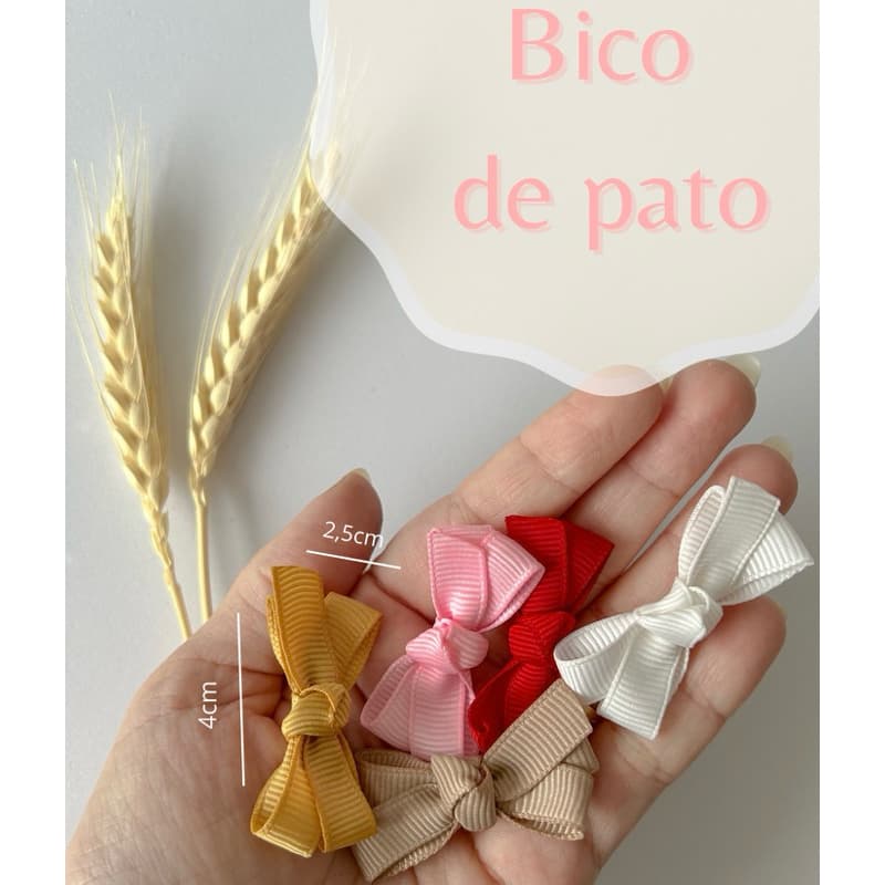 Bico de Pato infantil menina para bebê encapado com borrachinha antideslizante