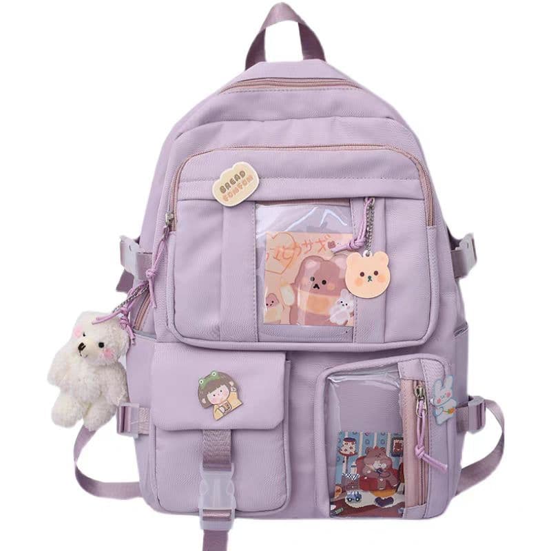 Mochila para meninas japonesas e coreanas mochila de estudante de ensino médio de grande capacidade