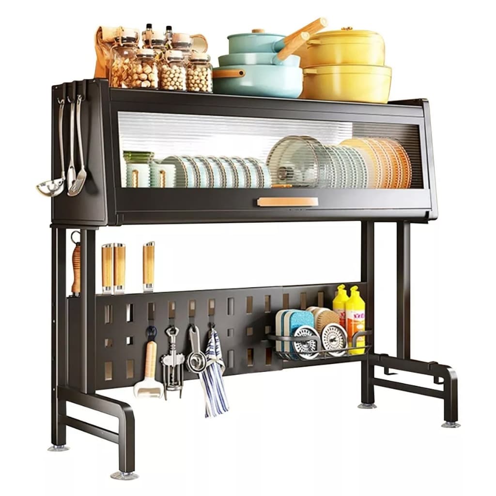 Transforme Sua Cozinha com o Rack Organizador e Escorredor de Louças!