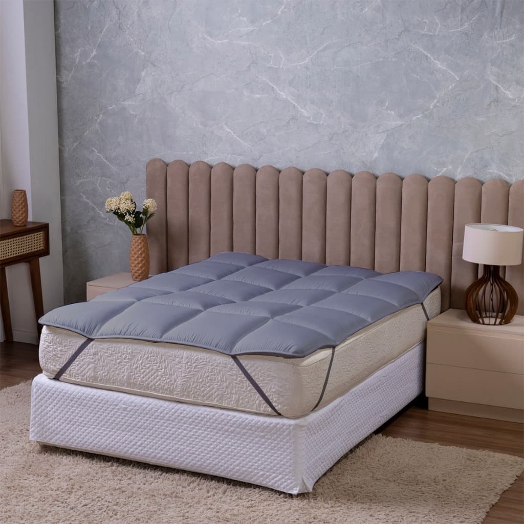Pillow Top Com Elastico Premium Extra Macio Para Proteção De Colchão