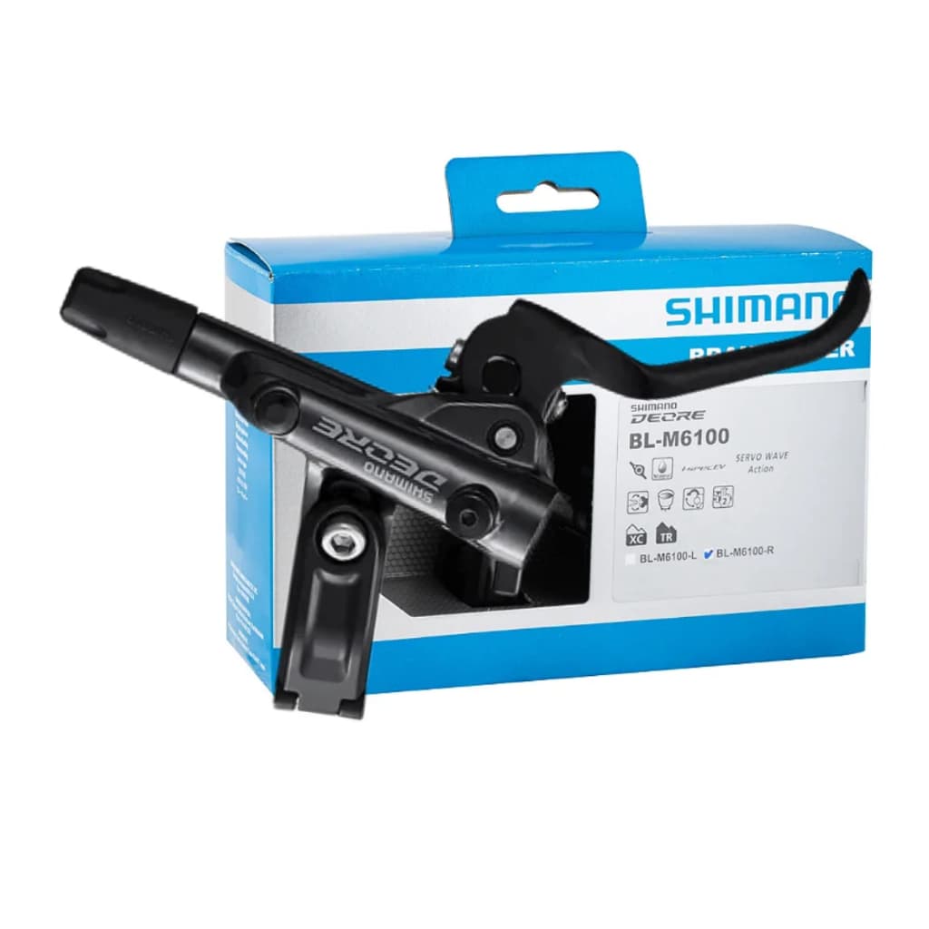 Manete/maçaneta De Freio Hidraulico Slx Bl-m6100r Direito Preto