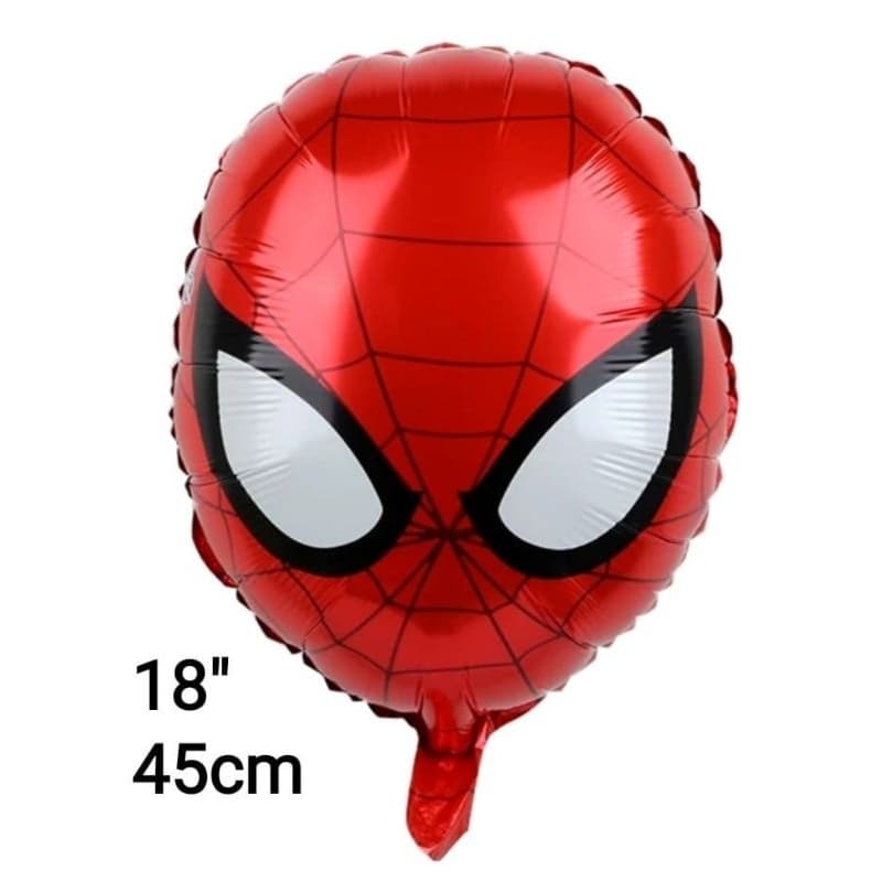 kit 5pçs balão metalizado personagens homen aranha para decorações de festa aniversário