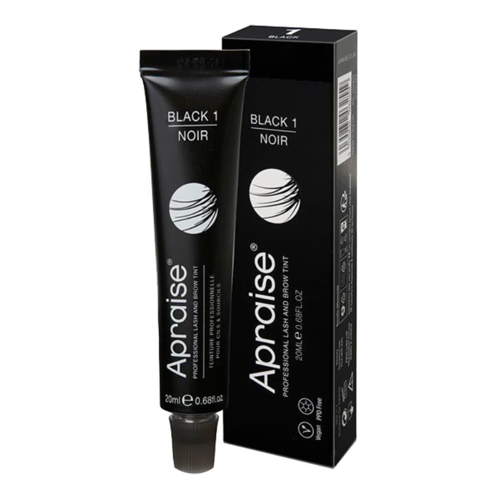 Tintura Tinta Apraise para Cílios Sobrancelhas Barba 20ml Marrom preto Escolha sua Cor