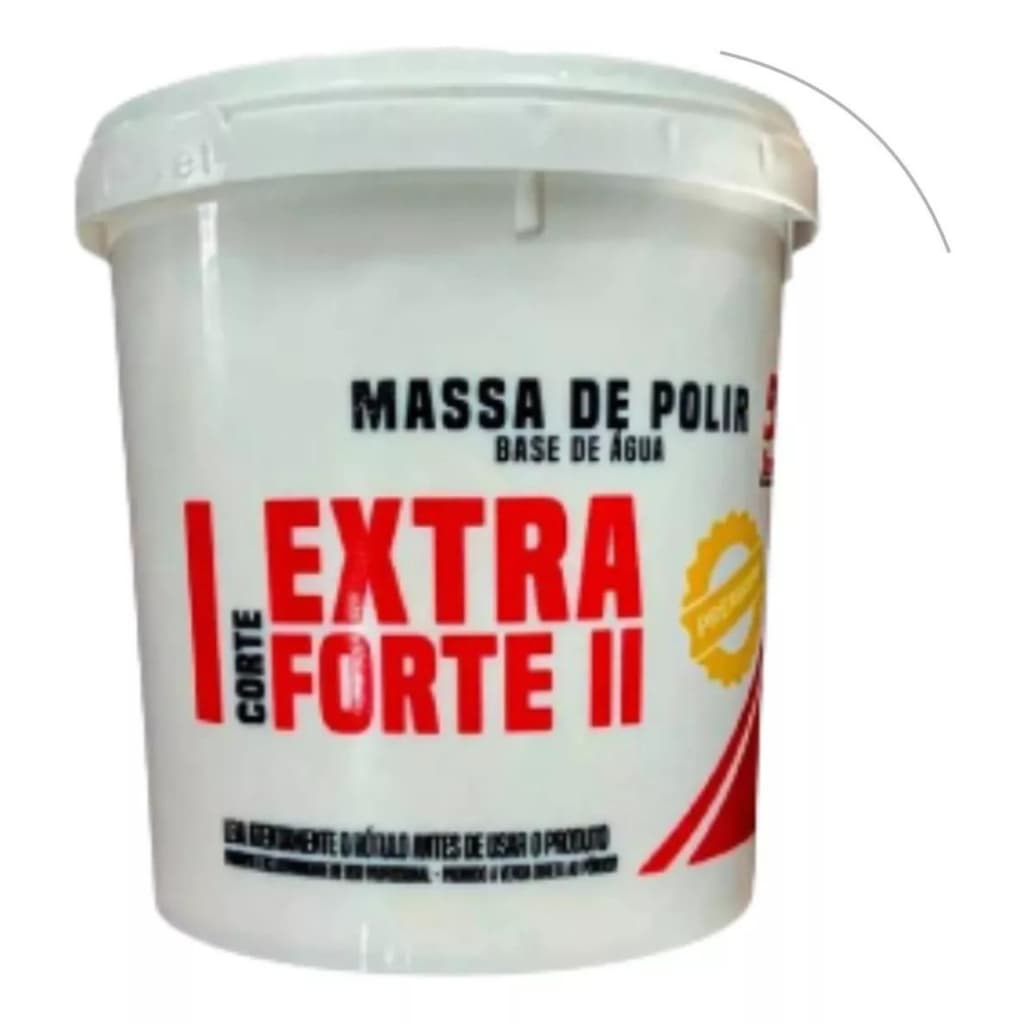 Massa De Polir N2 Extra Forte Lincoln 1kg - Base De Agua