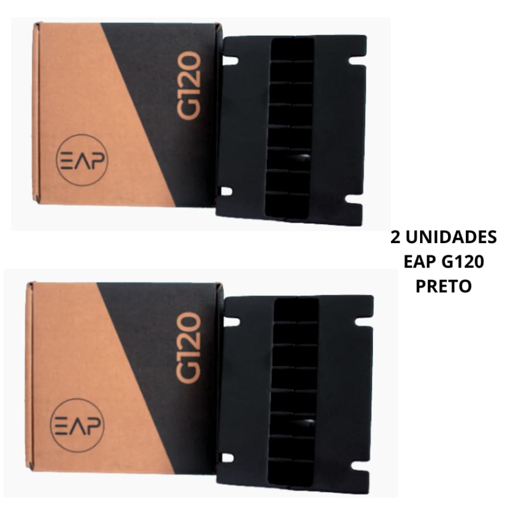 kit com 2UN Lente Guia De Onda Driver G120 Ti Titanium Estranho Eap Branco e preto aluminio expansor