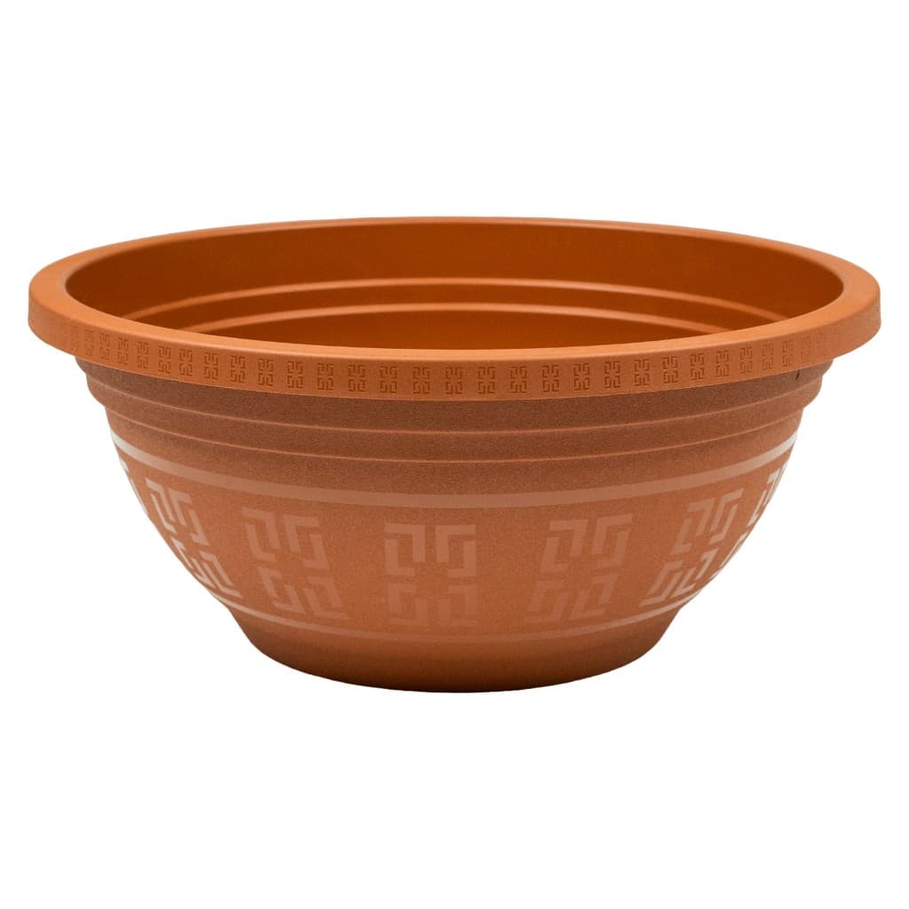 Kit 4 Vasos Redondo Terracota 6 Litros Cuia terrario orquides temperos mudas