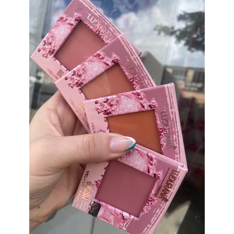 Blush Facial Ludurana Make Maquiagem
