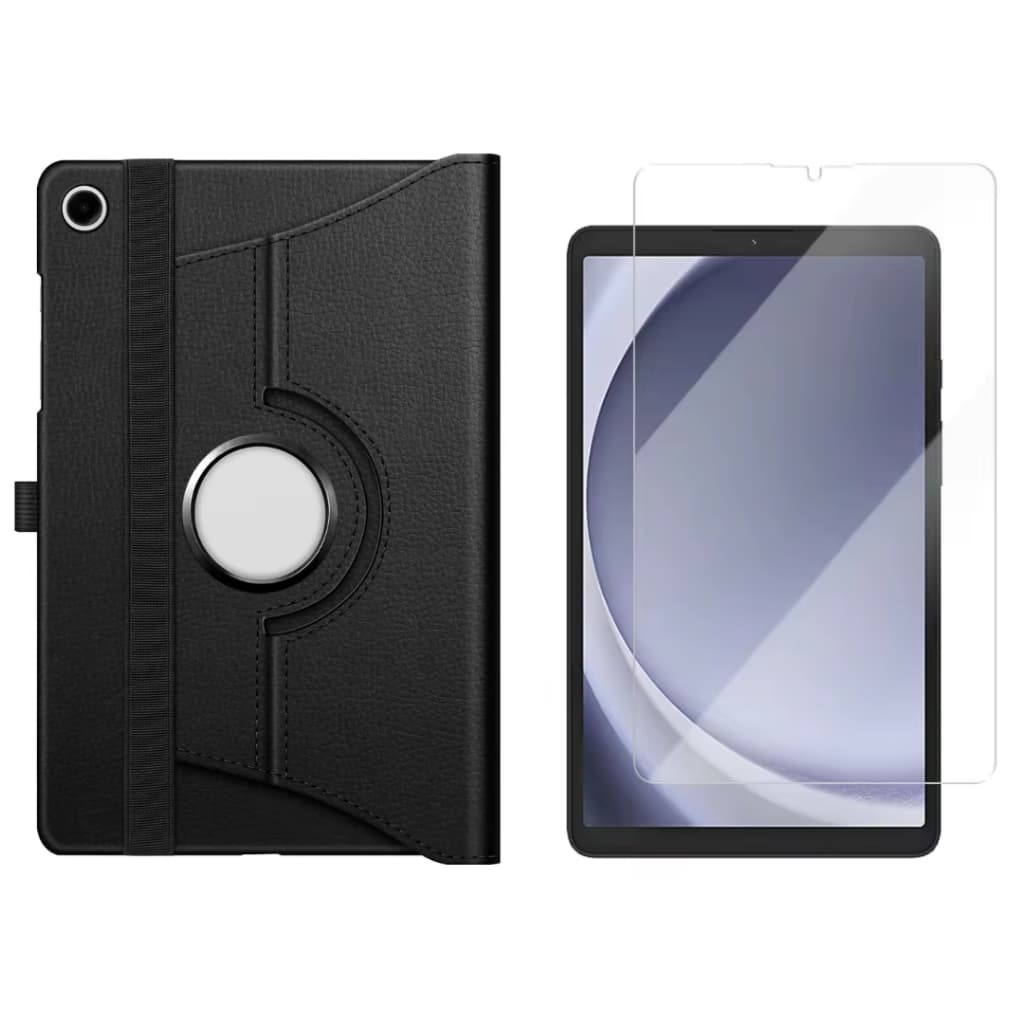 Capa Giratória Para Galaxy Tab A9+ Plus X210/215 + Película Vidro