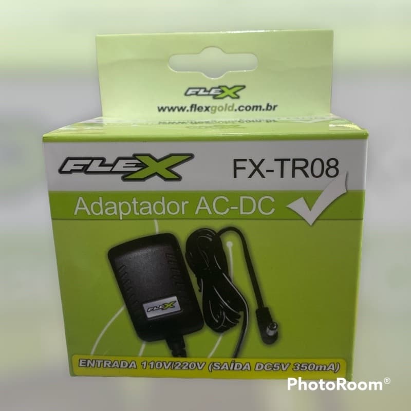 Fonte Telefone entrada 110v/220v Bivolt saída Dc 5v 350ma Fx-tr08 Polaridade positiva no Centro
