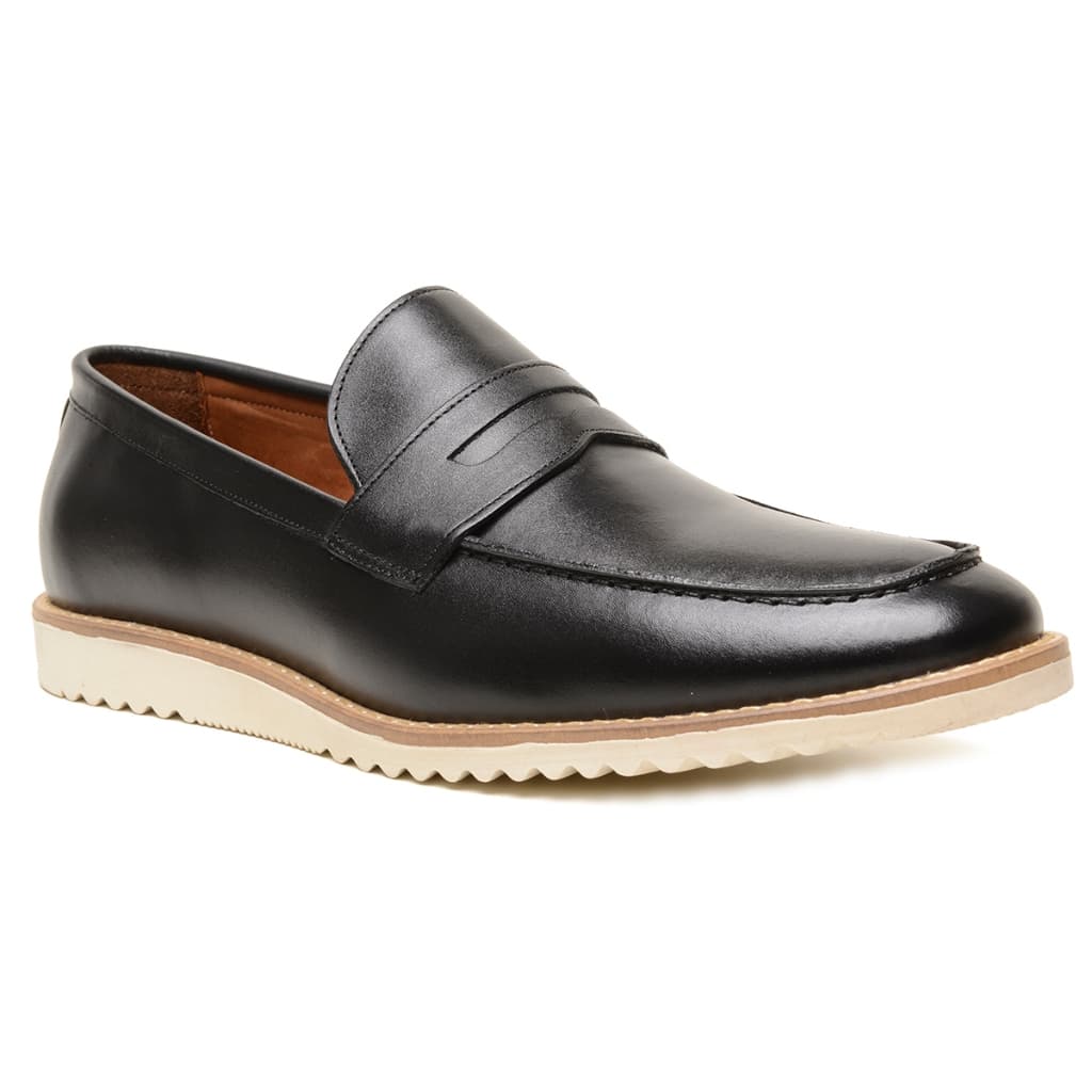 Sapato Loafer Sport Fino Mocassim Couro Legítimo Elegante