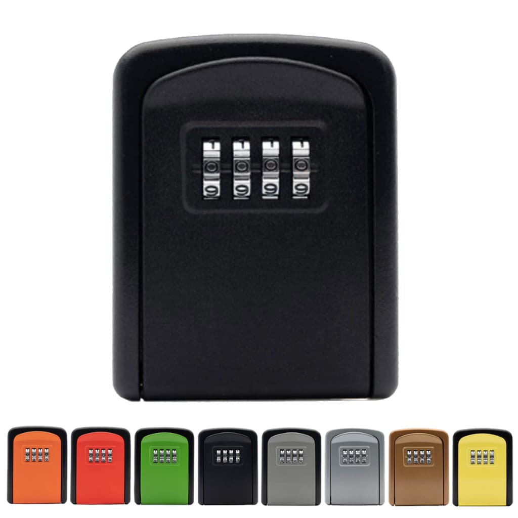 Cadeado Metal Segredo Mini Cofre Parede Guarda Chaves Objetos Casa Pousada Hotel Airbnb