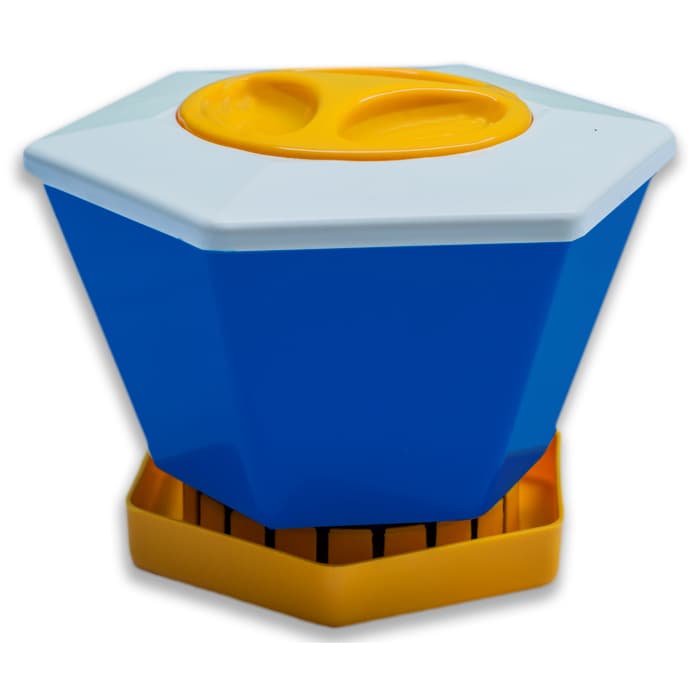 Clorador Dosador Flutuador Para Pastilhas De Cloro Para Piscina Com Pratinho Premium