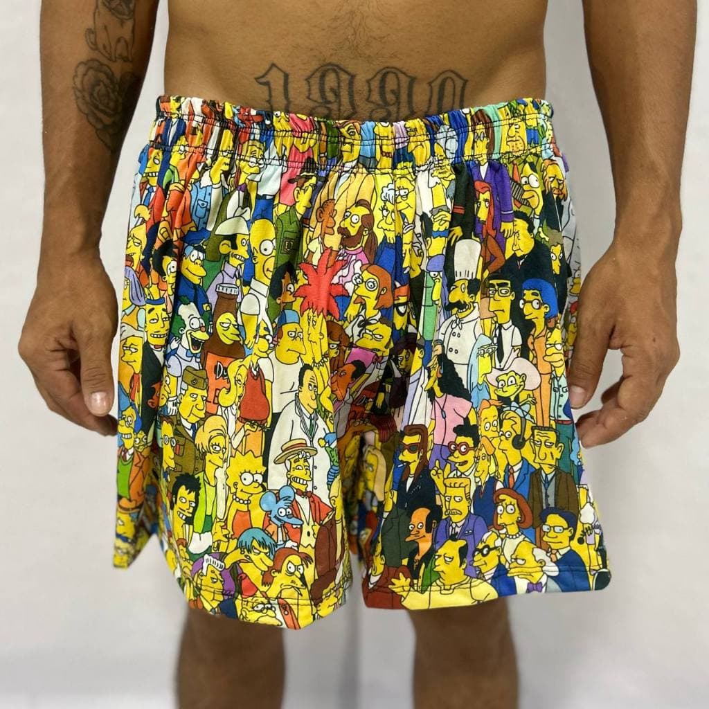 short samba canção os simpsons todos os personagens desenho geek