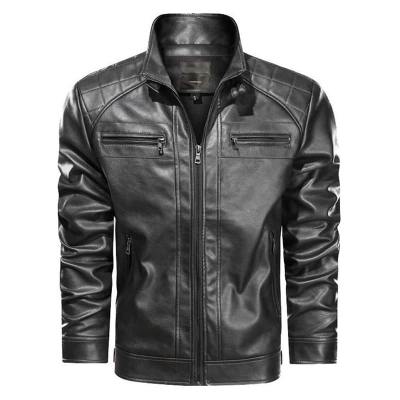 Jaqueta de Couro Motoqueiro Masculina: Durabilidade e Conforto no Frio