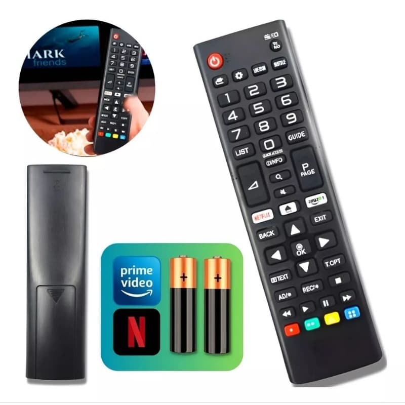 Controle Remoto Universal LG Lelong LE-7045-1  Para Smart / Led / LCD