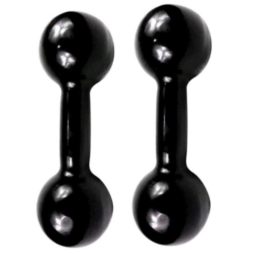Par de Halter Emborrachado, Revestido Peso de 2kg Musculaçao,Treino, Academia