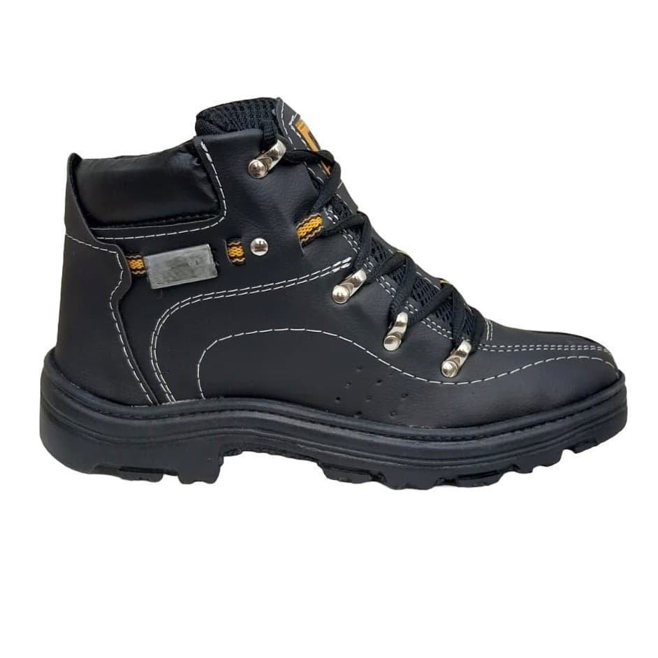 Bota Coturno Masculino Adventure Solado Costurado Leve e Confortável