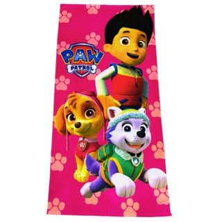 15 Toalhas De Rosto Patrulha Canina Rosa