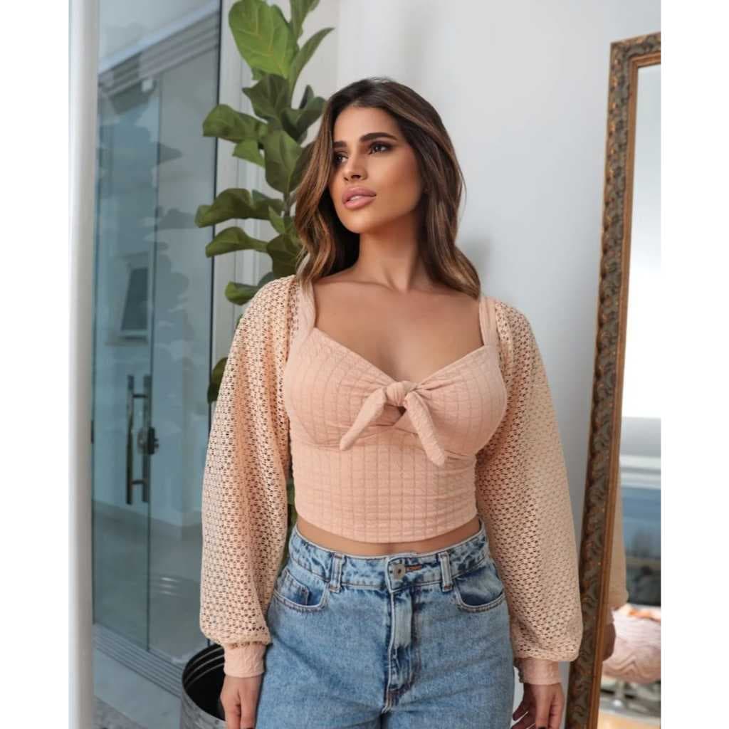 cropped laço arrastao