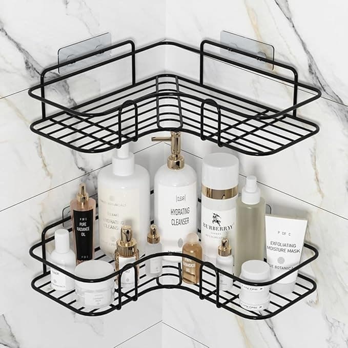 Multideia 2 Prateleira Suportes Organizadores Para Banheiro Porta Shampoo