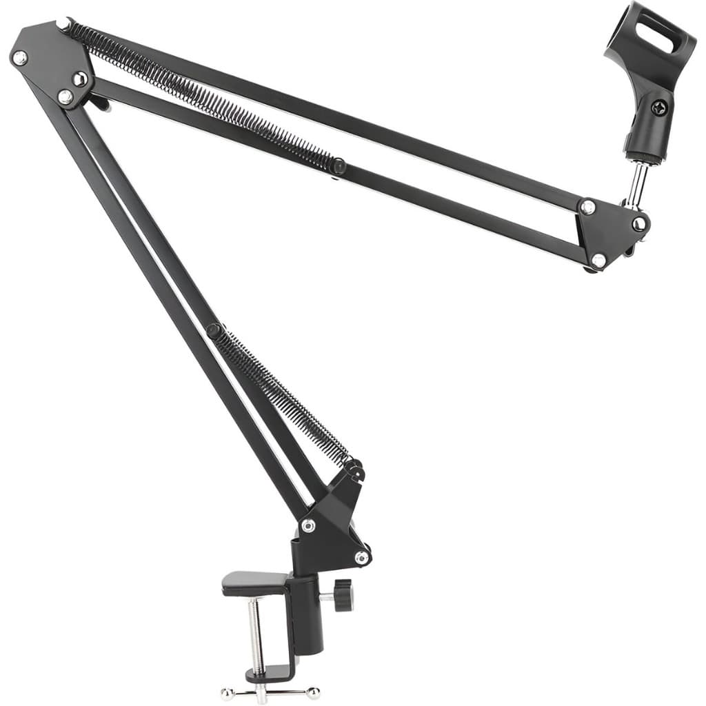 Suporte De Mesa Pedestal Girafa Articulado Para Microfone
