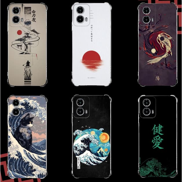 Capa MOTOROLA G04, G04S, G24, G24 POWER, G34, G54 e G84 Capa Tpu Desenhos Variados Capinha Case JAPA