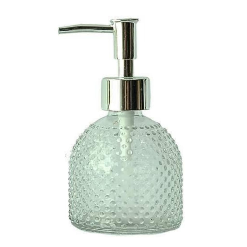 Porta Sabonete Liquido De Vidro 220ml Unitário Com Tampa Casa Banheiro Cozinha Decoração Organização Barato
