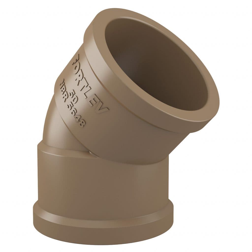 COTOVELO/ CURVA ABERTA 45° 3/4 X 25mm
