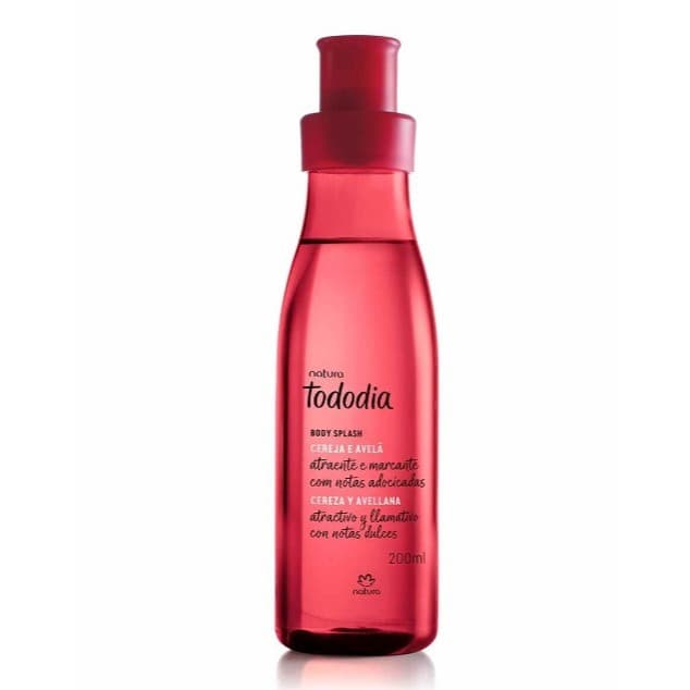 Body Splash Natura Tododia Cereja e Avelã Desodorante Colônia 200ml