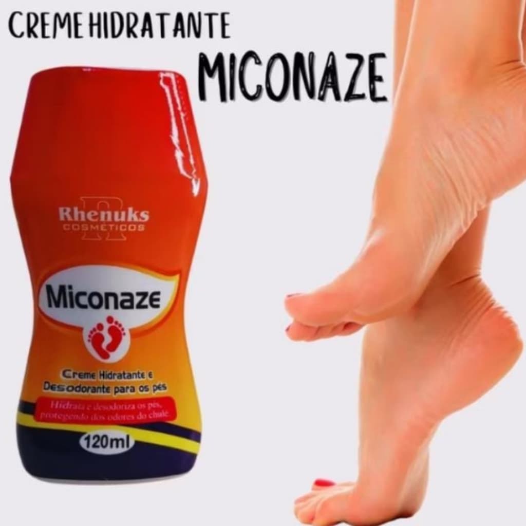 3 Creme para Chulé Frieira Micose MICONAZE Spa dos Pés