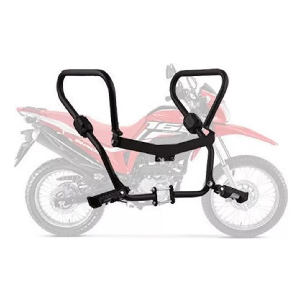 PROTETOR DE PERNA CARENAGEM ARMOR PEDALEIRA RETRÁTIL MOTO HONDA NXR 150 2009/14 E 160 2015/20