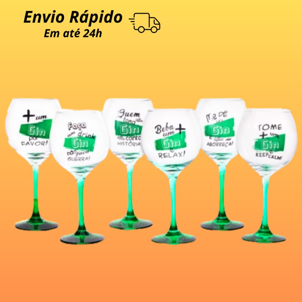 TAÇA GIN TONICA MADEZ  VIDRO | 511ML