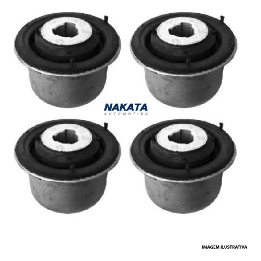 4 Buchas Bandeja Dianteira Renault Clio 1999 2000 2001 2002 2003 2004 2005 2006 2007 2008 2009 2010 2011 2012 2013 2014