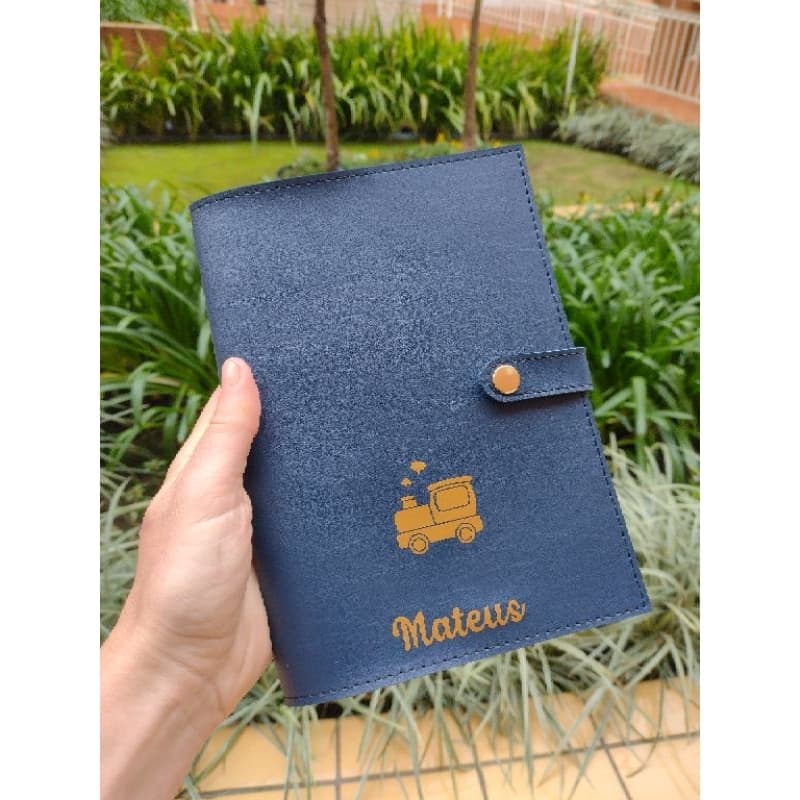 Capa para caderneta de vacinação personalizada