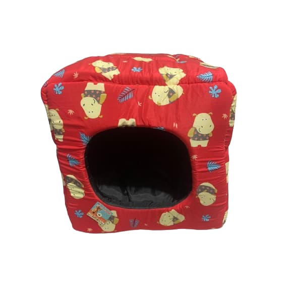 Cama Toca Túnel 3 Em 1 Iglu Para Cachorro E Gato Caminha Pet Tamanho M
