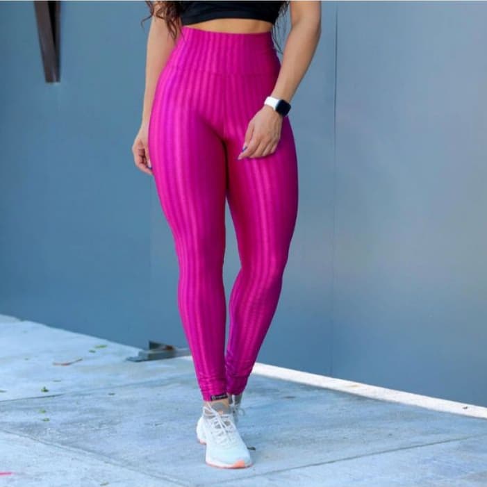 CALÇA LEGGING 3D CINTURA ALTA P M G GG
