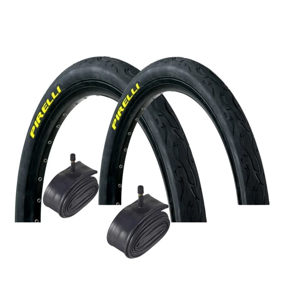 Leve Par Pneu Pirelli tornado 26 x 2.125 e ganhe 2 camaras