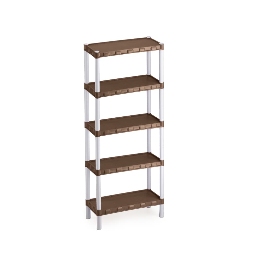 Estante Nápoles Modular Com 5 Prateleiras Plásticos Agraplast 543