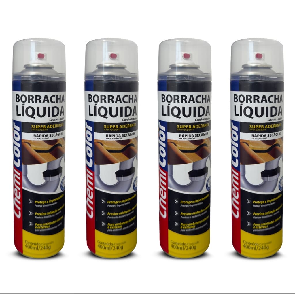 Borracha Líquida Chemicolor Impermeabilizante Em Spray 240g