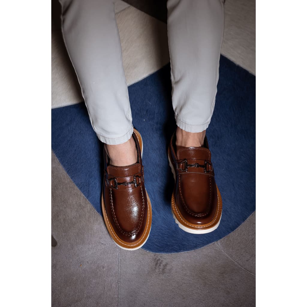 Sapato Masculino Dublin Oxford Tratorado Social Mocassim Casual Moderno Festa Evento Dia dos Pais