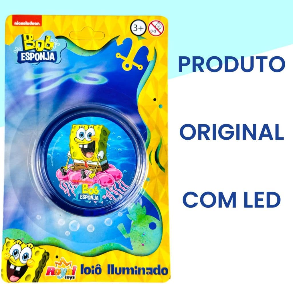 ioiô patrulha canina e Bob esponja original Nickelodeon lançamento promoção presente para criança
