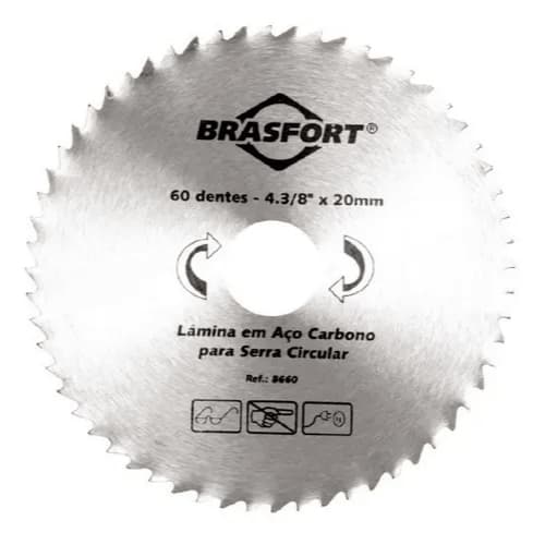 DISCO DE CORTE SERRA CIRCULAR 4" BRASFORT