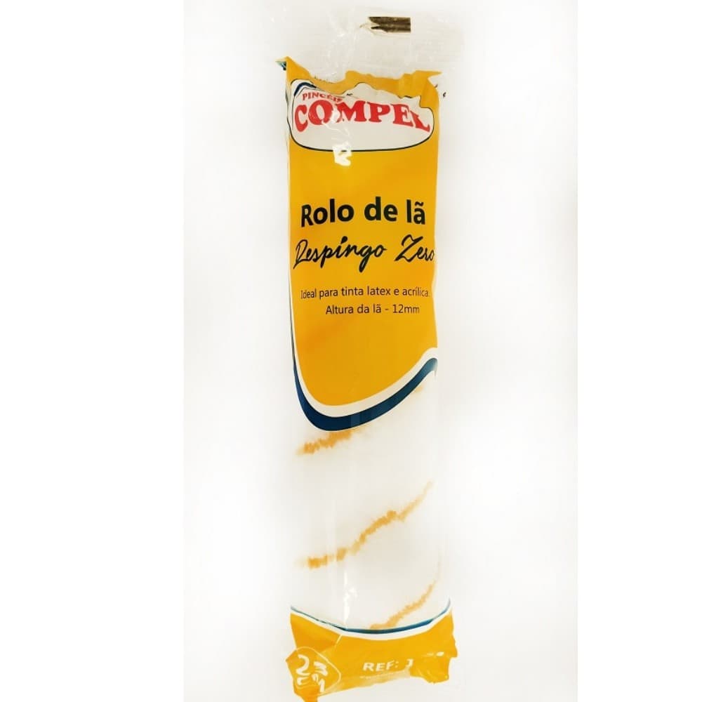Rolo De Lã Respingo Zero 23cm Compel