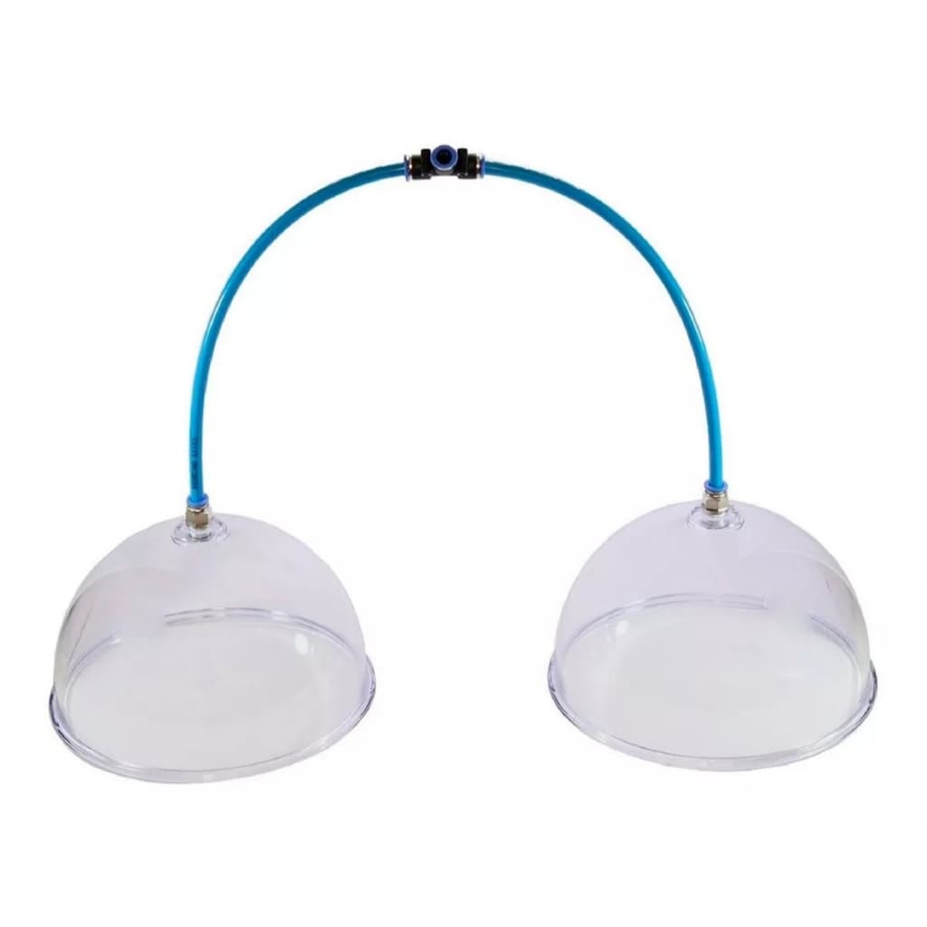 Ventosa Pump Up Para Glúteos - 19 Cm Com Mangueiras E Conectores - Nova ogp