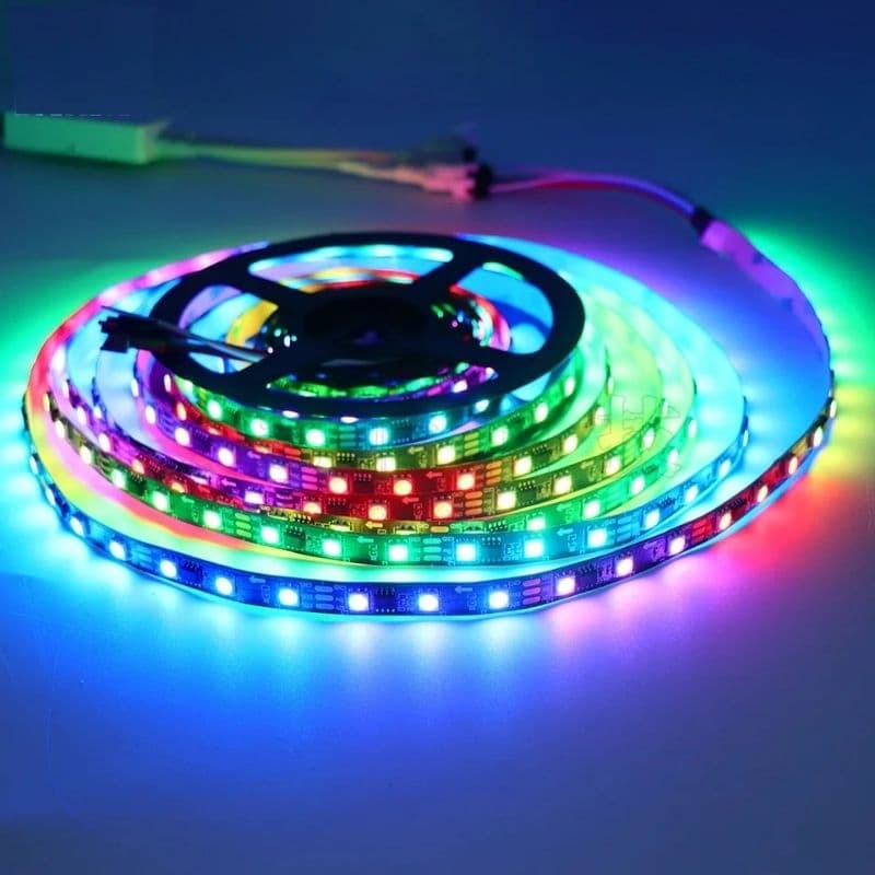 Fita Led Digital Ws2811 Retalho 2 Metros